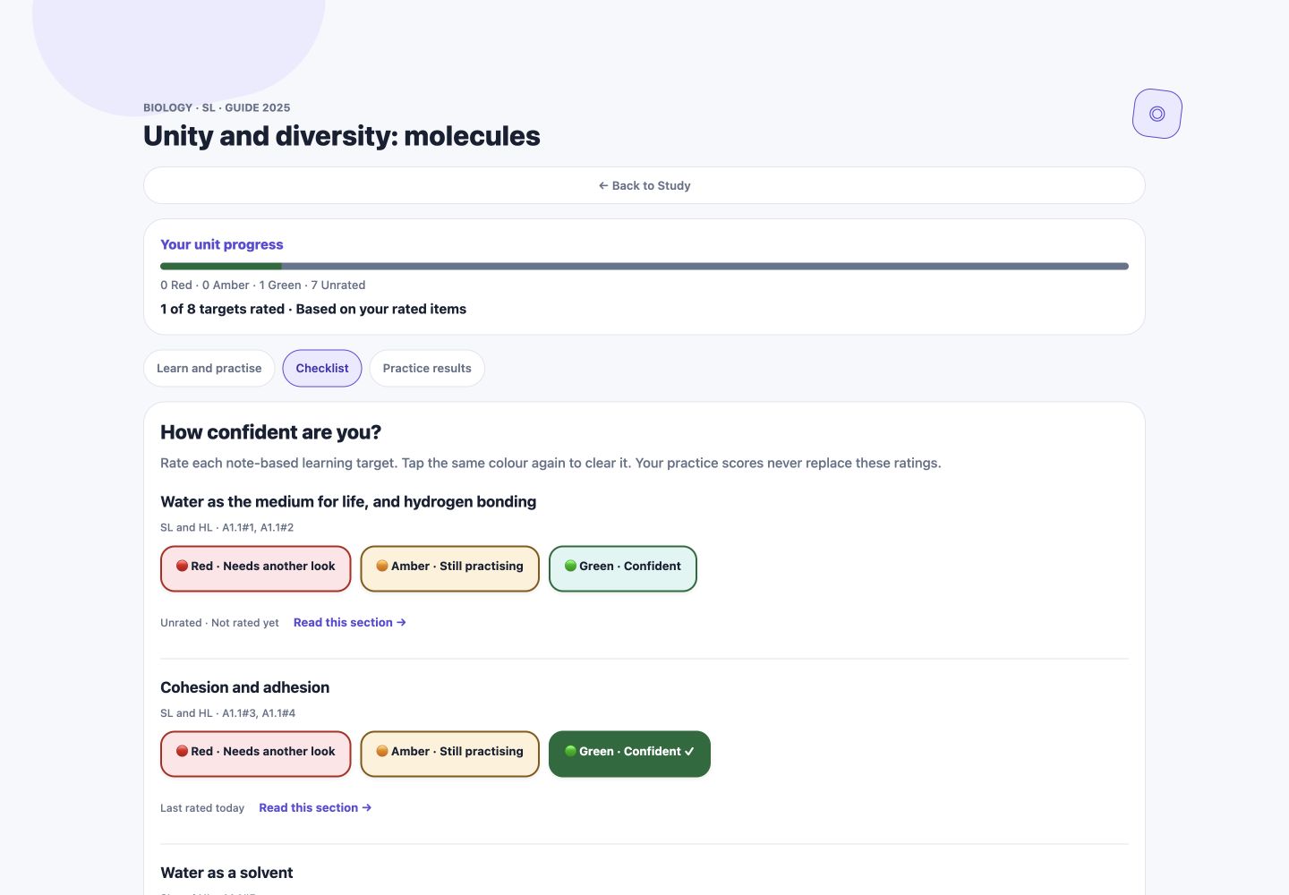 4. Check your confidence honestly · demonstration screenshot