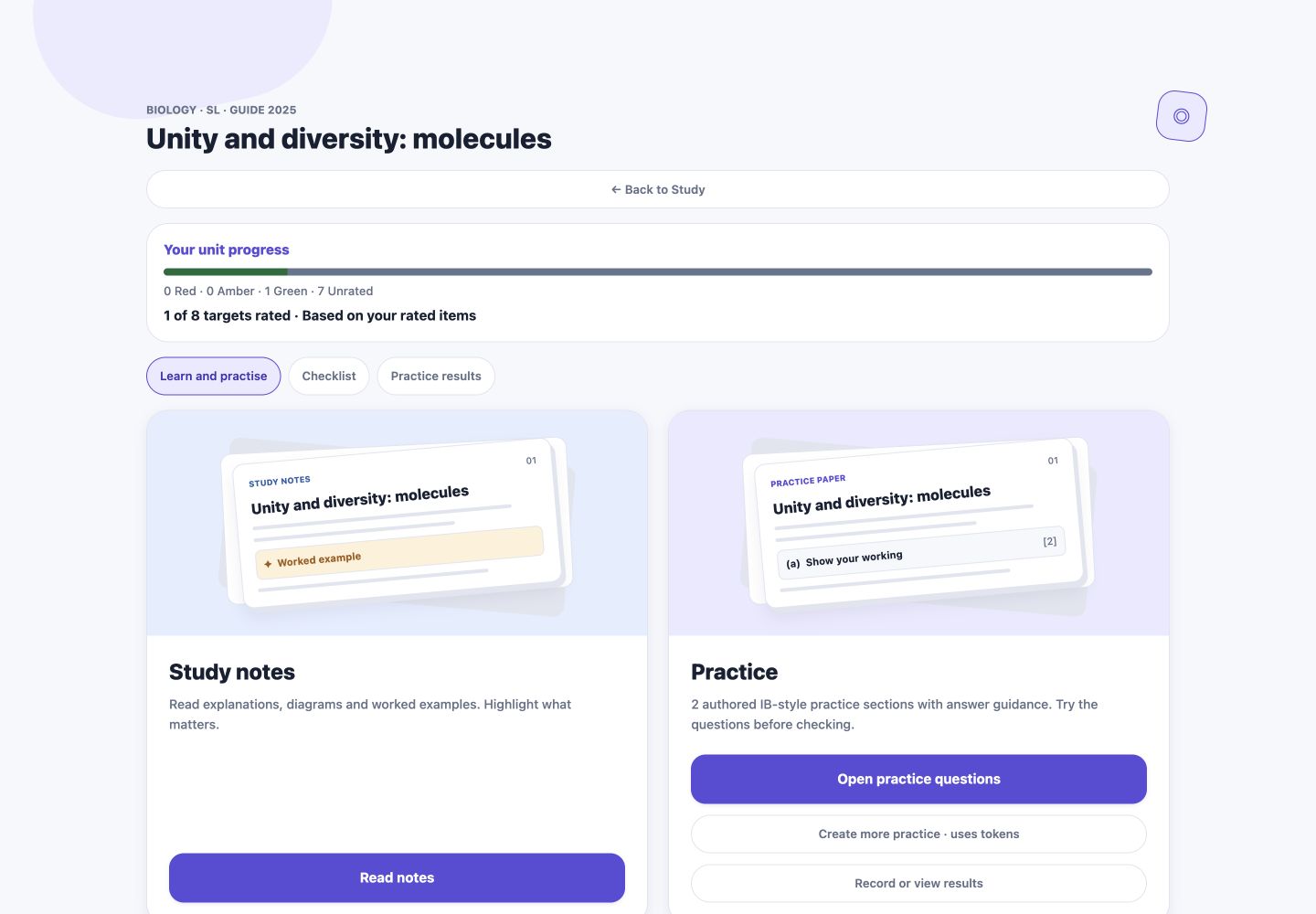 2. Start with the topic hub · demonstration screenshot